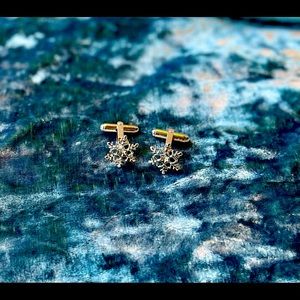 Snowflake Cuff Links